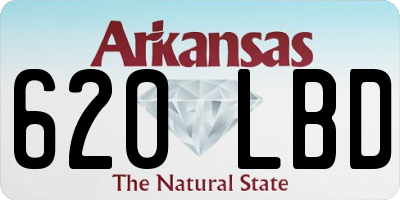 AR license plate 620LBD