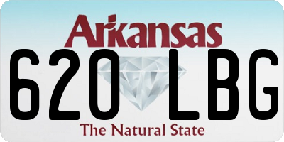 AR license plate 620LBG