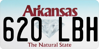 AR license plate 620LBH