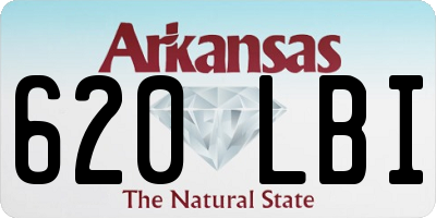 AR license plate 620LBI