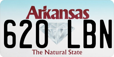 AR license plate 620LBN