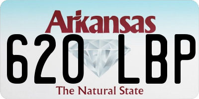 AR license plate 620LBP