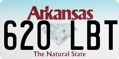 AR license plate 620LBT