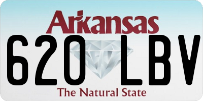 AR license plate 620LBV