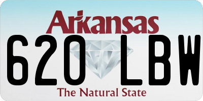 AR license plate 620LBW
