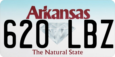 AR license plate 620LBZ