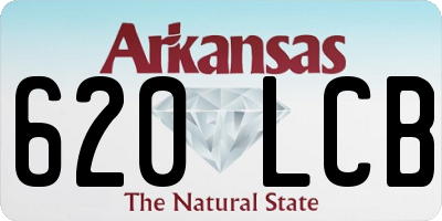 AR license plate 620LCB
