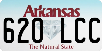 AR license plate 620LCC