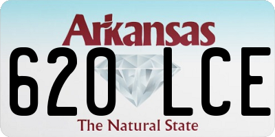 AR license plate 620LCE
