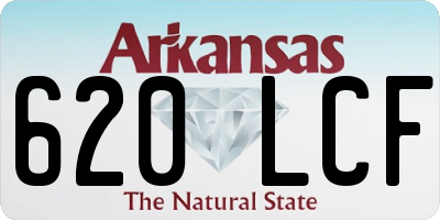 AR license plate 620LCF