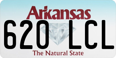 AR license plate 620LCL