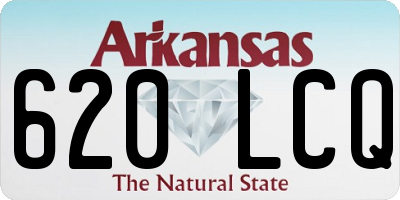 AR license plate 620LCQ