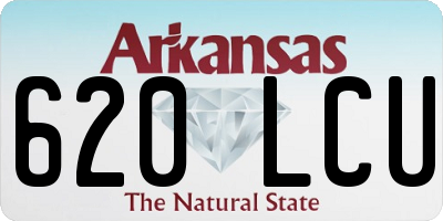 AR license plate 620LCU