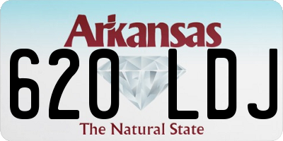 AR license plate 620LDJ