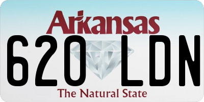 AR license plate 620LDN