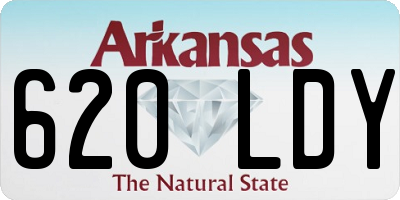 AR license plate 620LDY