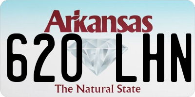 AR license plate 620LHN