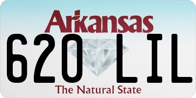 AR license plate 620LIL