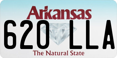 AR license plate 620LLA