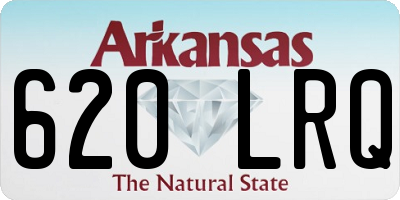 AR license plate 620LRQ