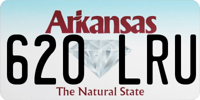 AR license plate 620LRU