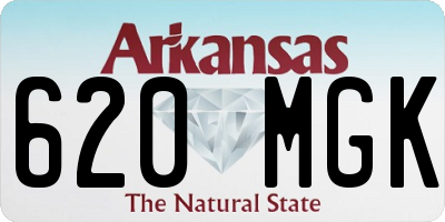 AR license plate 620MGK