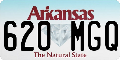 AR license plate 620MGQ