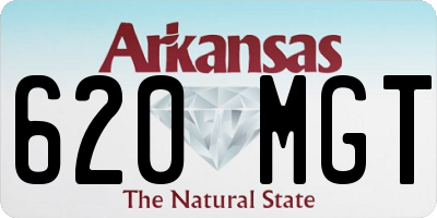 AR license plate 620MGT