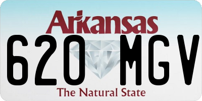 AR license plate 620MGV