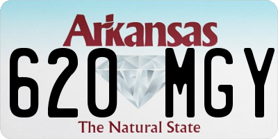AR license plate 620MGY