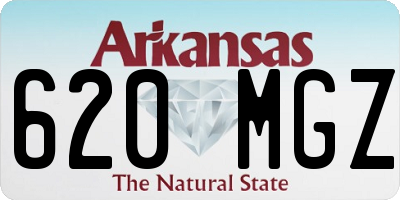 AR license plate 620MGZ