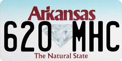AR license plate 620MHC