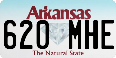 AR license plate 620MHE