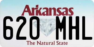 AR license plate 620MHL