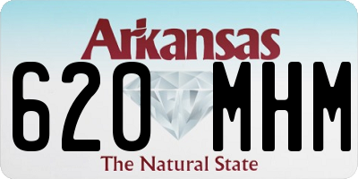 AR license plate 620MHM