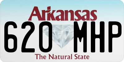 AR license plate 620MHP