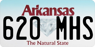 AR license plate 620MHS