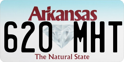AR license plate 620MHT