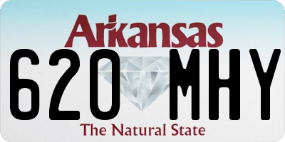 AR license plate 620MHY