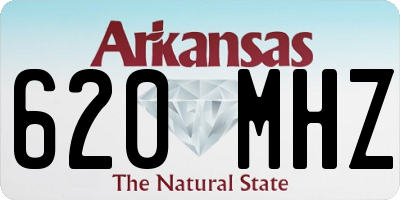 AR license plate 620MHZ
