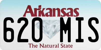 AR license plate 620MIS