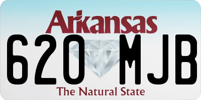 AR license plate 620MJB
