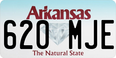 AR license plate 620MJE