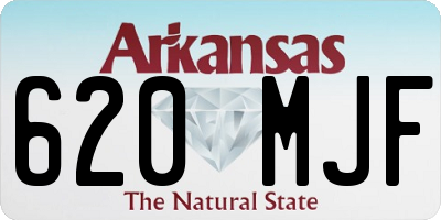 AR license plate 620MJF