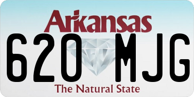 AR license plate 620MJG
