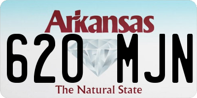 AR license plate 620MJN