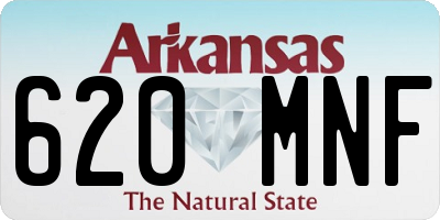 AR license plate 620MNF