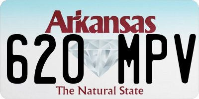 AR license plate 620MPV
