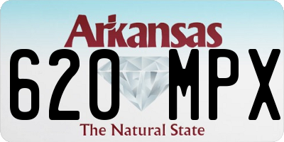 AR license plate 620MPX