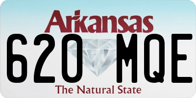 AR license plate 620MQE